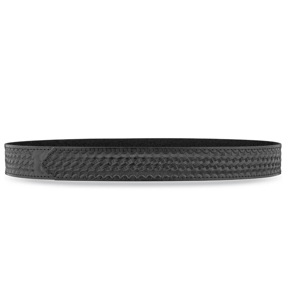 Men's DUTYMAN Basketweave Leather Buckleless Inner Belt size SM‎ 32-34 Black